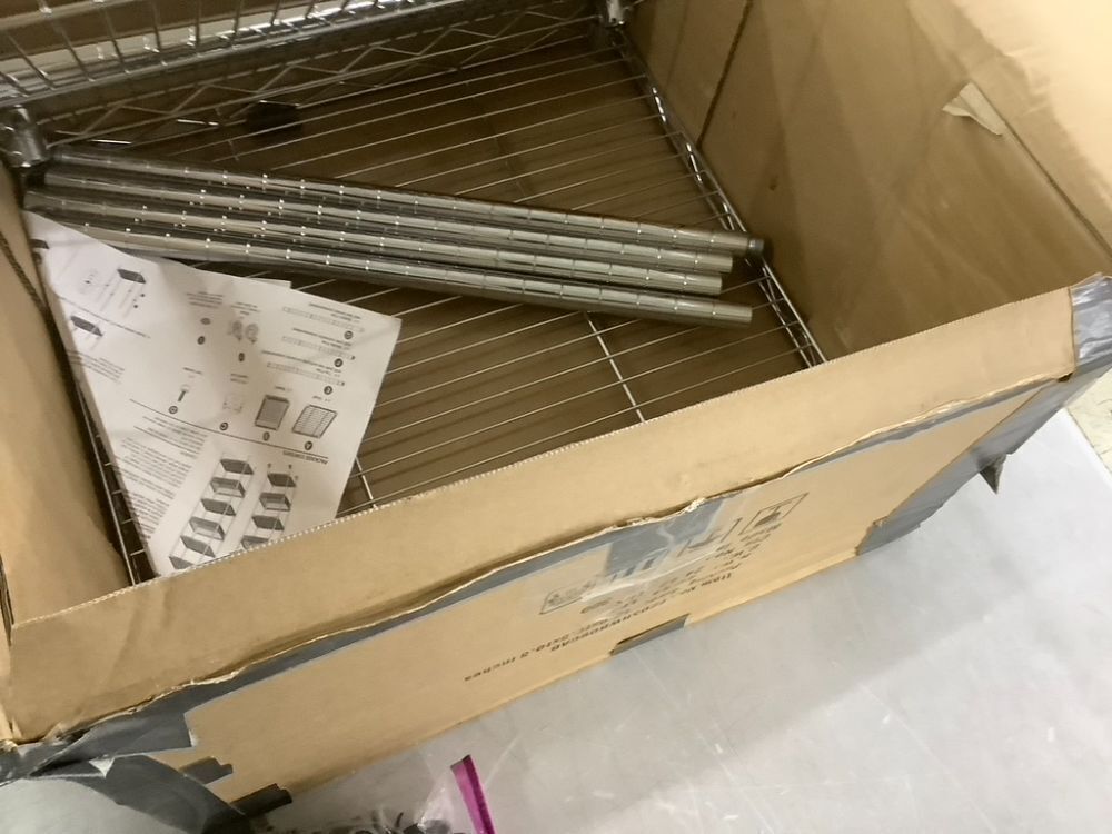 Wire Shelving Tower Rack - Incomplete - Image 3 - Lot 477