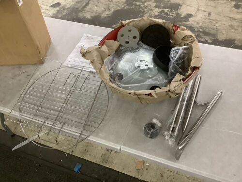 Small Portable Charcoal Grill - Lot 574