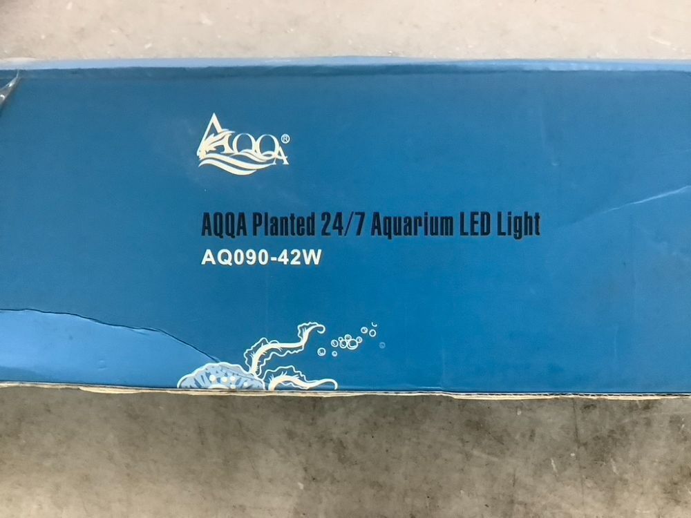 AQQA LED Aquarium Light 42W for 48-55 Inch Fish Tank - Image 5 - Lot 377