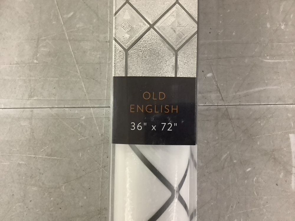 Artscape Old English 36 x 72 Inch Window Film - Image 5 - Lot 473