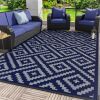 Reversible Outdoor Rug, 10' x 14' - Thumbnail 1