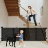 150 Inch Extra Wide Retractable Baby Gate - Thumbnail 1