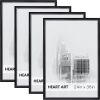 HEART ART 24 x 36 Poster Frame, 4 Pack - Thumbnail 1