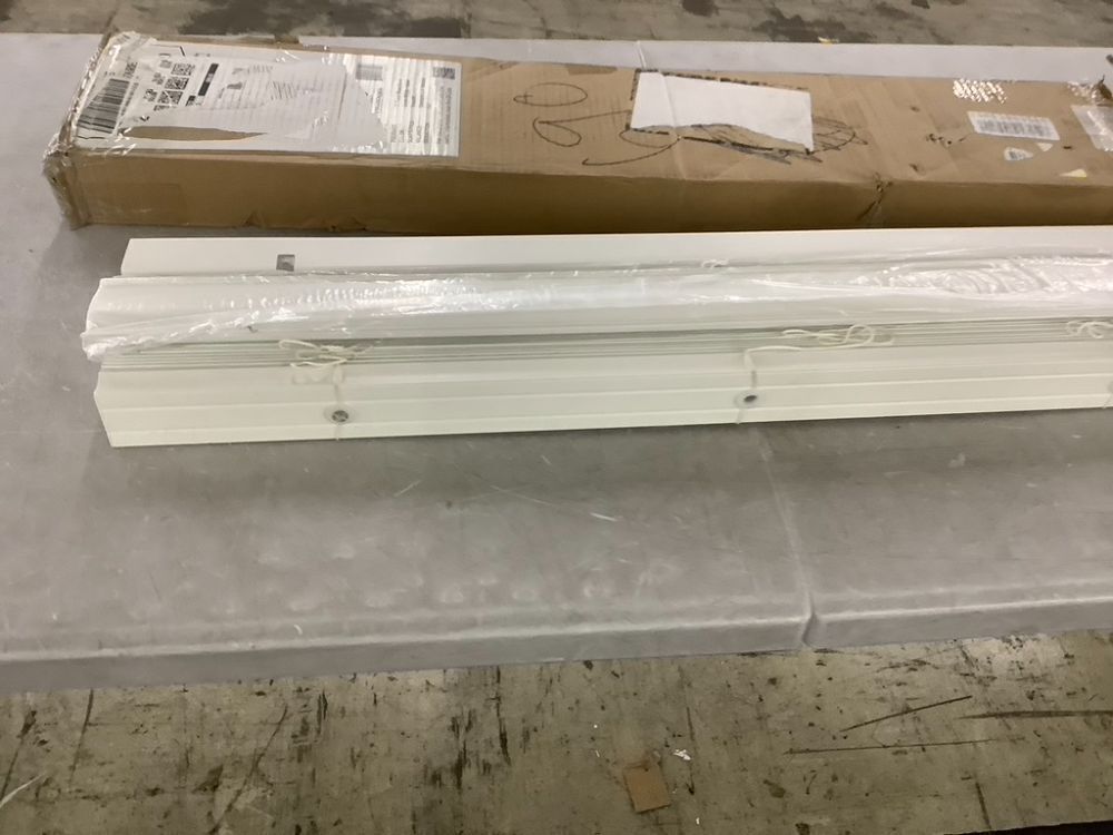 LOTUS & WINDOWARE Cordless Faux Wood Blinds, 35" Wide x 60" Long - Image 4 - Lot 677