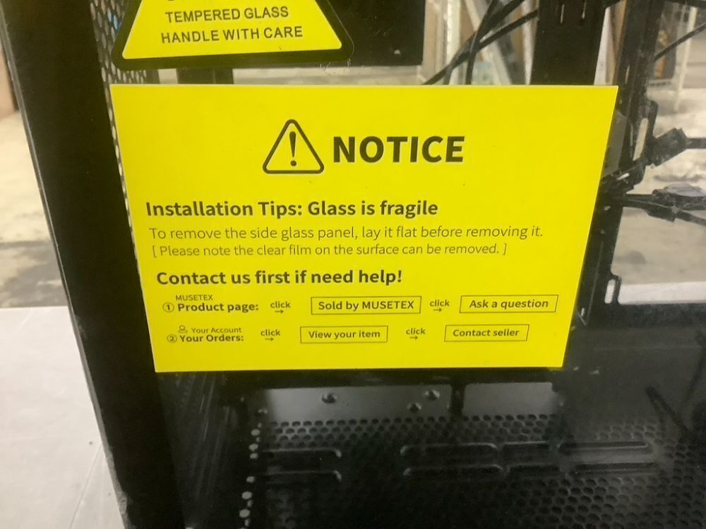 Musetex Computer Case with 3 Fans - Image 3 - Lot 478