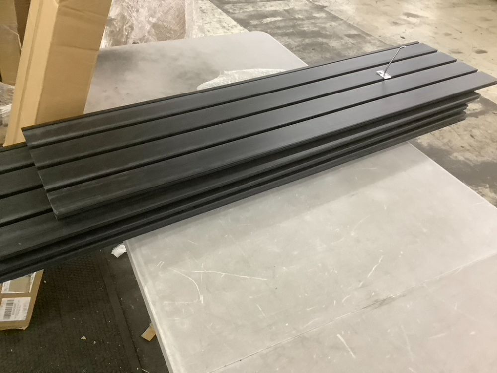 Slat Wall Paneling, 7 Panels - Image 2 - Lot 576