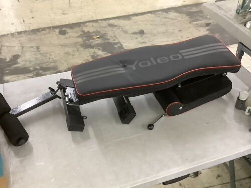 Yoleo Adjustable Weight Bench - Lot 679