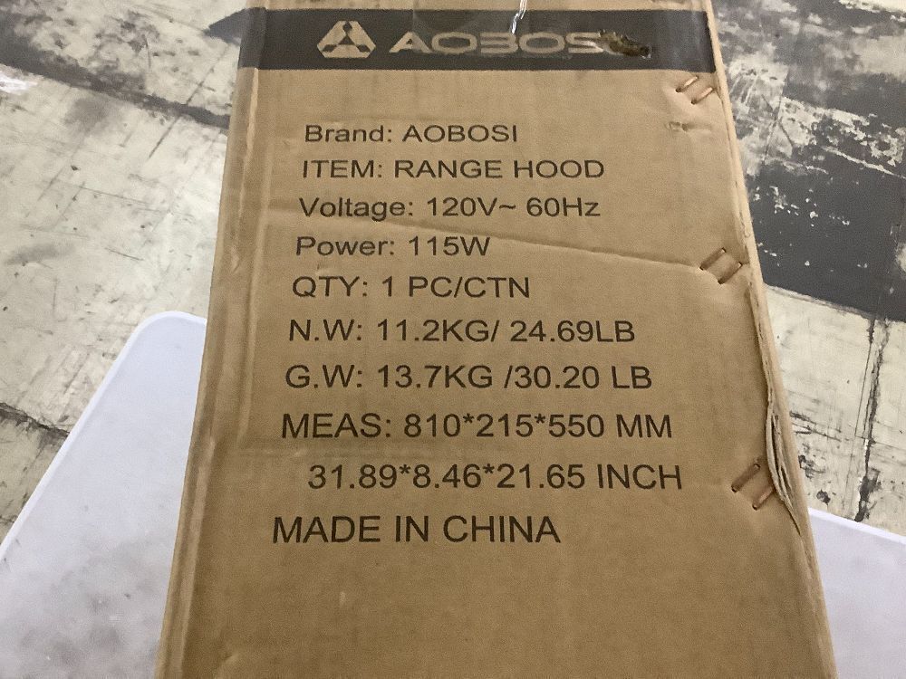 Aobosi Range Hood - Image 8 - Lot 278