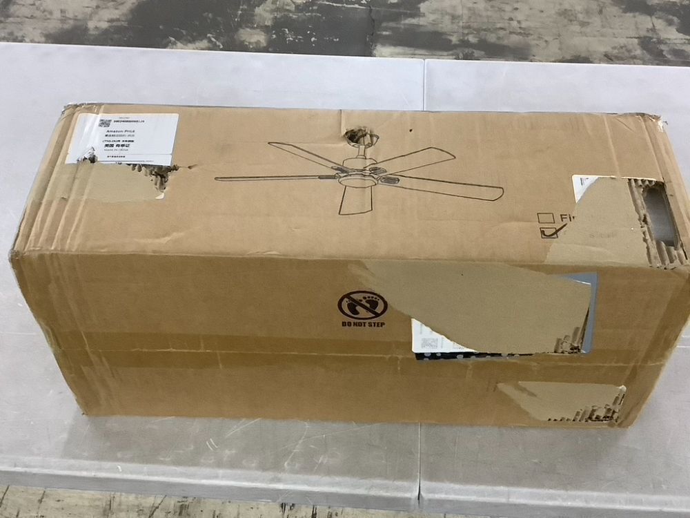 52" Ceiling Fan with Light - Image 1 - Lot 376