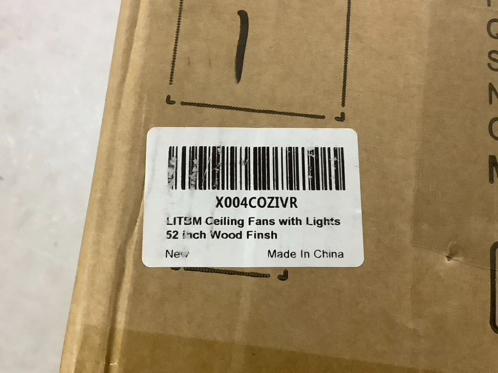 52" Ceiling Fan with Light - Image 10 - Lot 376