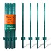 4' Metal Fence Posts, 10 Pack - Thumbnail 1