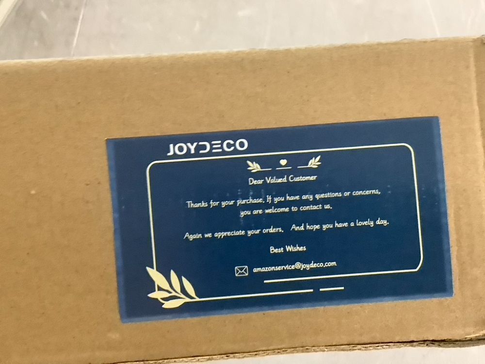 Joydeco Roller Shades, Linen, 35" x 75" - Image 7 - Lot 671