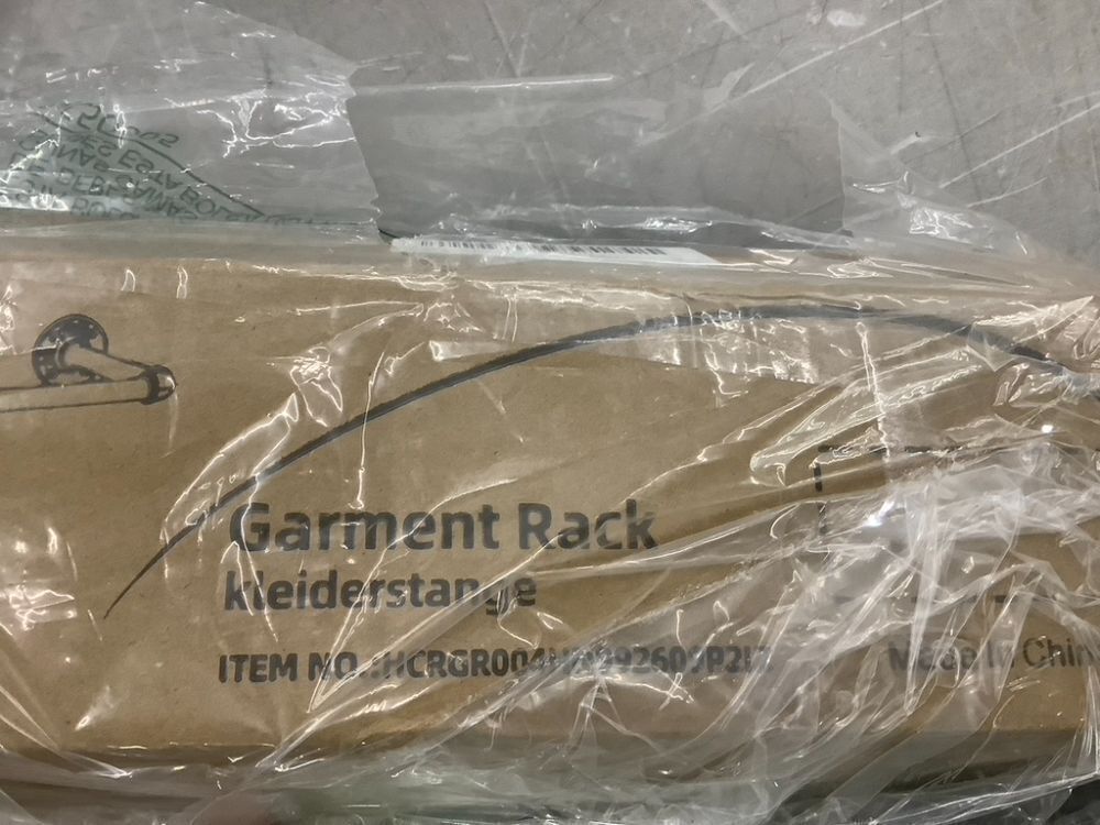 Industrial Pipe Clothes Rack, Wall Mounted - Image 4 - Lot 787