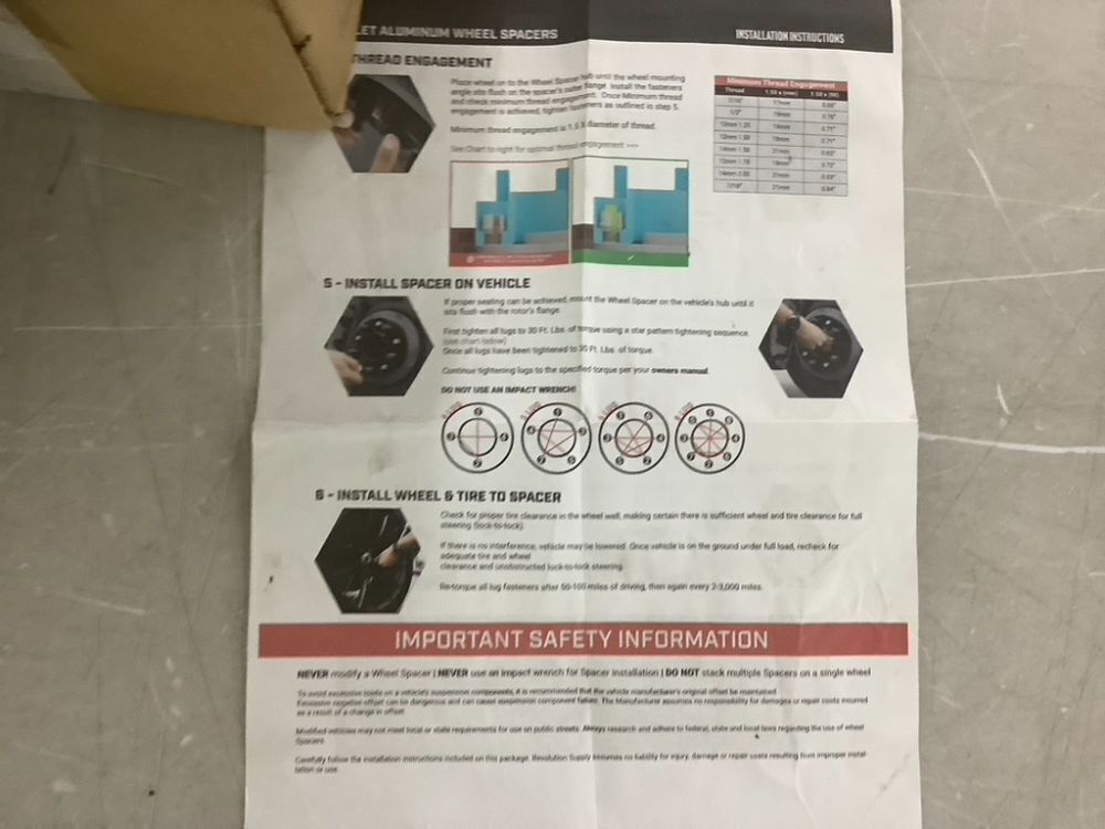 4pc Hub Centric Wheel Spacers Adapters 6x5.5 6x139.7mm 1.50 Inch Thick 78.1mm Hub M14x1.5 14x1.5 Thread Stud Fits Chevy Silverado 1500 Colorado Tahoe | GMC Sierra 1500 Yukon - Image 6 - Lot 177