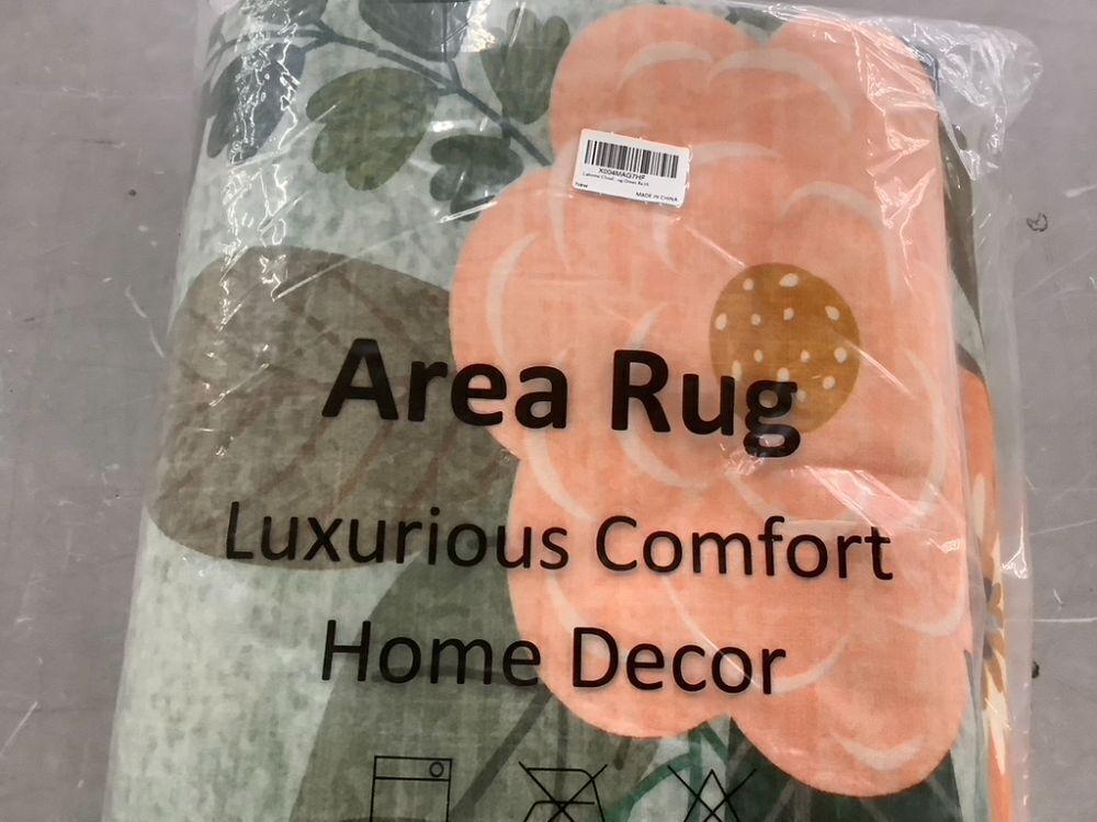 8' x 10' Floral Area Rug - Image 4 - Lot 190