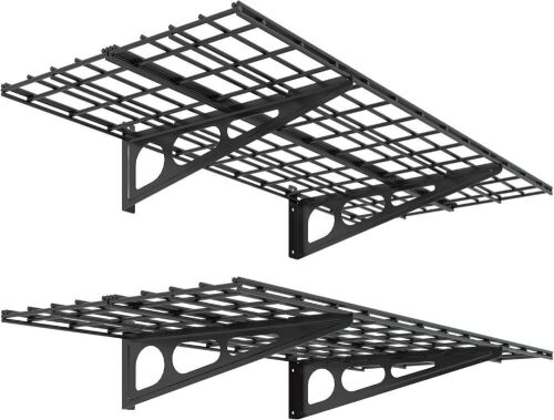 FLEXIMOUNTS 2-Pack 2x4ft Garage Storage Shelves - Lot 287