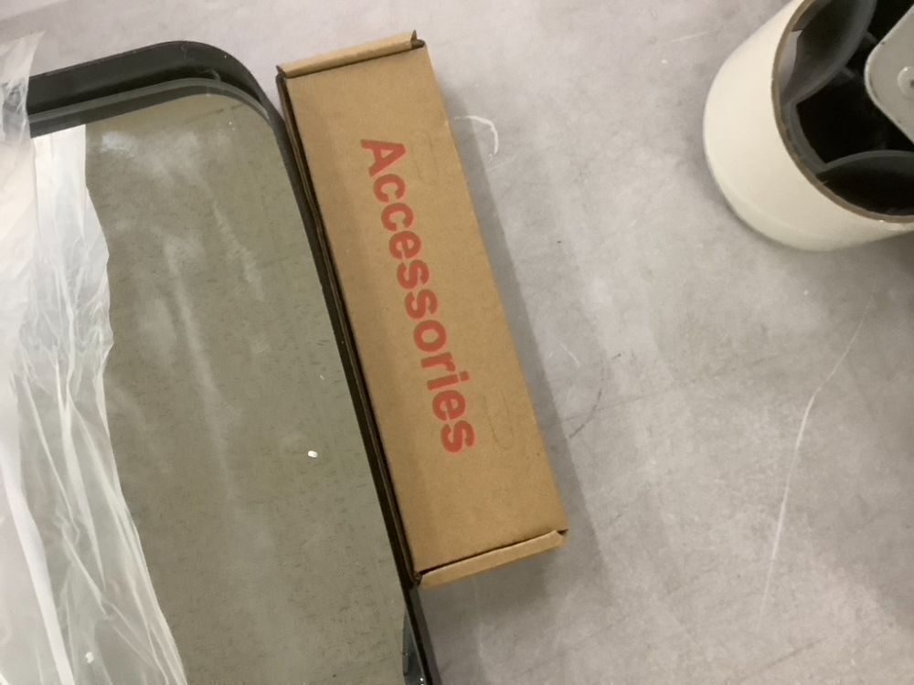 Black Metal Framed Wall Mirror 48" x 30" - Image 5 - Lot 182