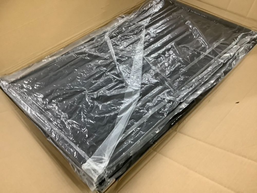 Metal Privacy Fence Panels, 42" x 38", 2 Panels - Image 3 - Lot 188