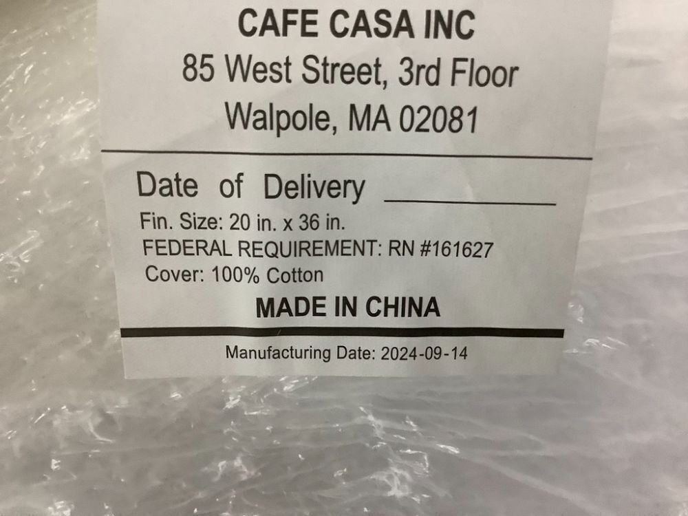 Hotel Collection Down Alternative Pillows, 2 pc - Image 5 - Lot 589