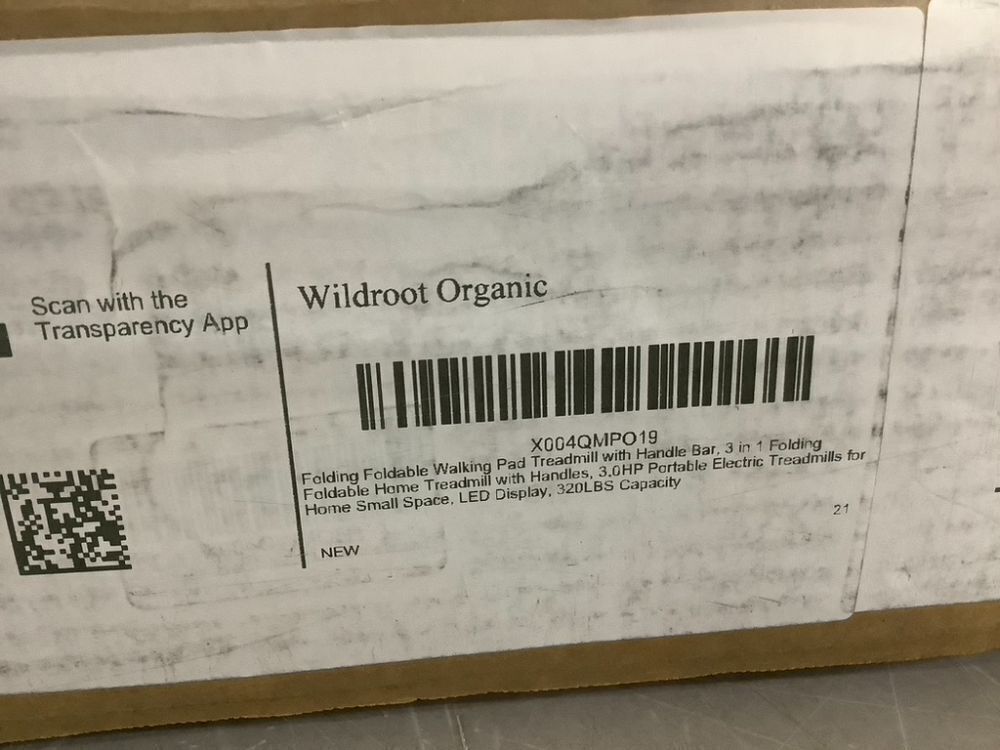 Walking Pad Treadmill with Handle Bar, 3.0HP, 320lb Capacity - Image 6 - Lot 385