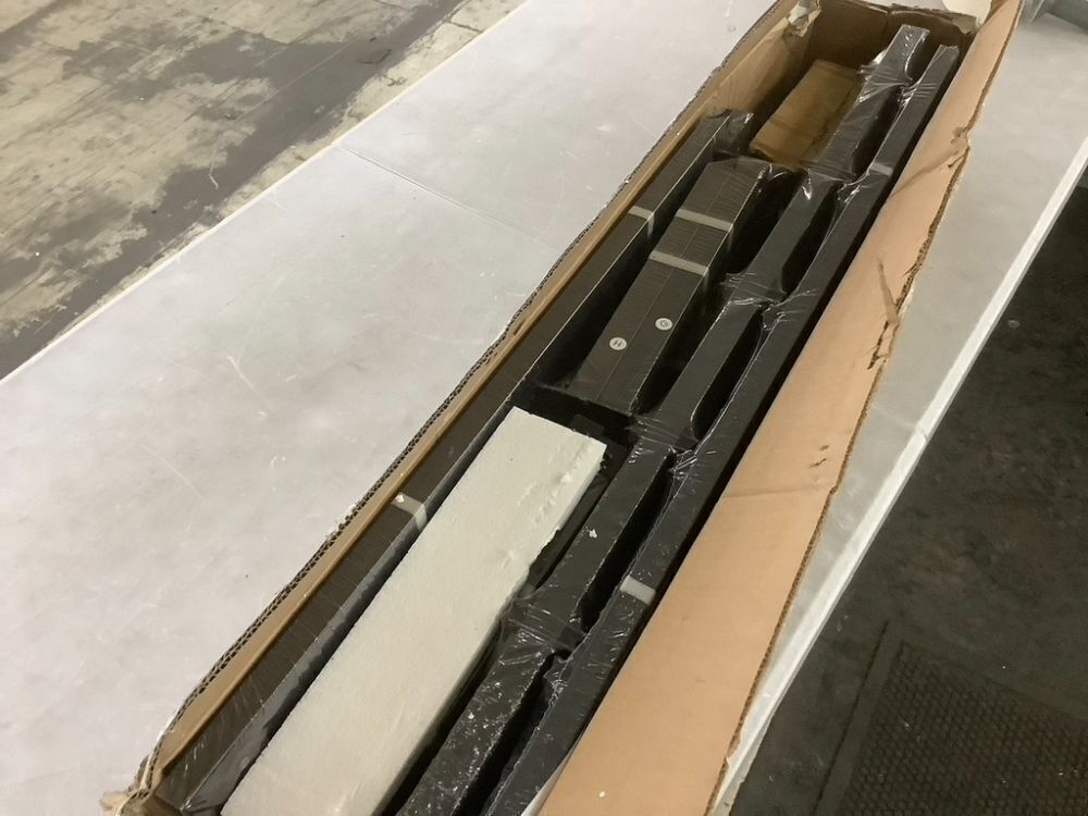 Floating Bed Frame with LED Lights and Charging Station, 14 Inch King Size - Image 5 - Lot 292