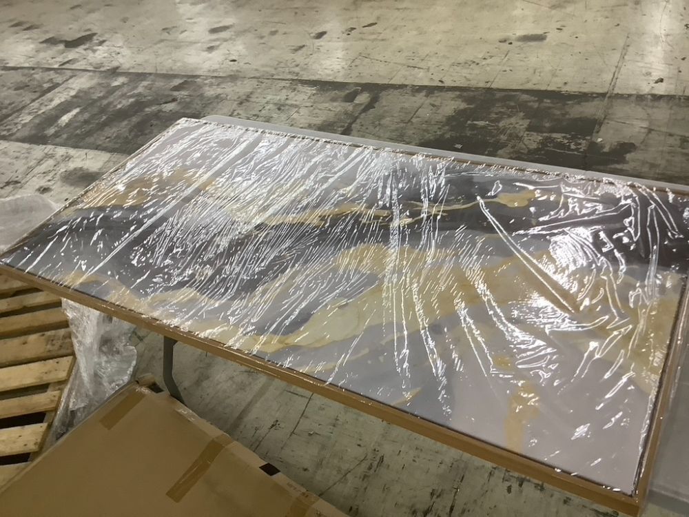 Abstract Wall Art, 30" x 60" - Image 2 - Lot 197