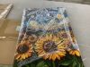 Starry Night Sunflower Wall Art, 16" x 24" - Thumbnail 3