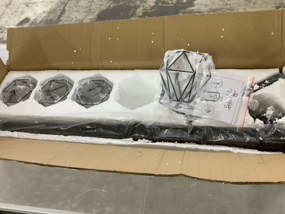 5 Light Pendant Light Fixture - Image 3 - Lot 296