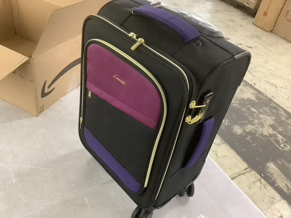 LOVEVOOK 4 Pcs Carry On Softside Luggage - Image 4 - Lot 393