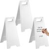 3 Pack A Frame Sandwich Board Signs with Dry Erase Surface - Thumbnail 1