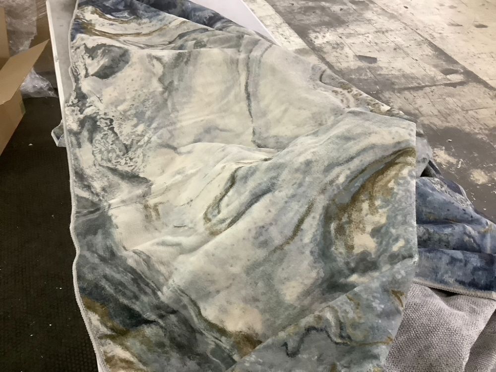 Marbled Area Rug, 8' x 10' - Image 3 - Lot 495