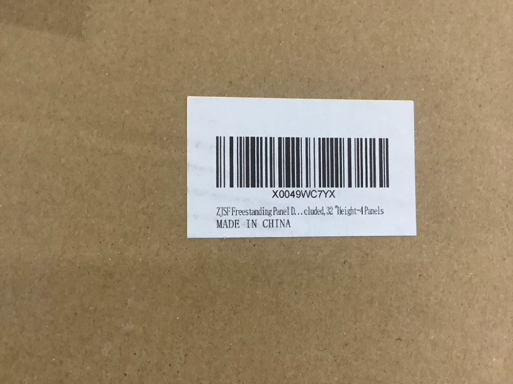 Freestanding Panel Pet Gate, 32" H, 4 Panel - Cracked Piece - Image 5 - Lot 397