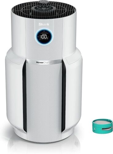 Shark Air Purifier with NeverChange Air Filter Technology, Covers 1400 Sq. ft, Odor Neutralizer and Clean Sense Technology - Lot 200