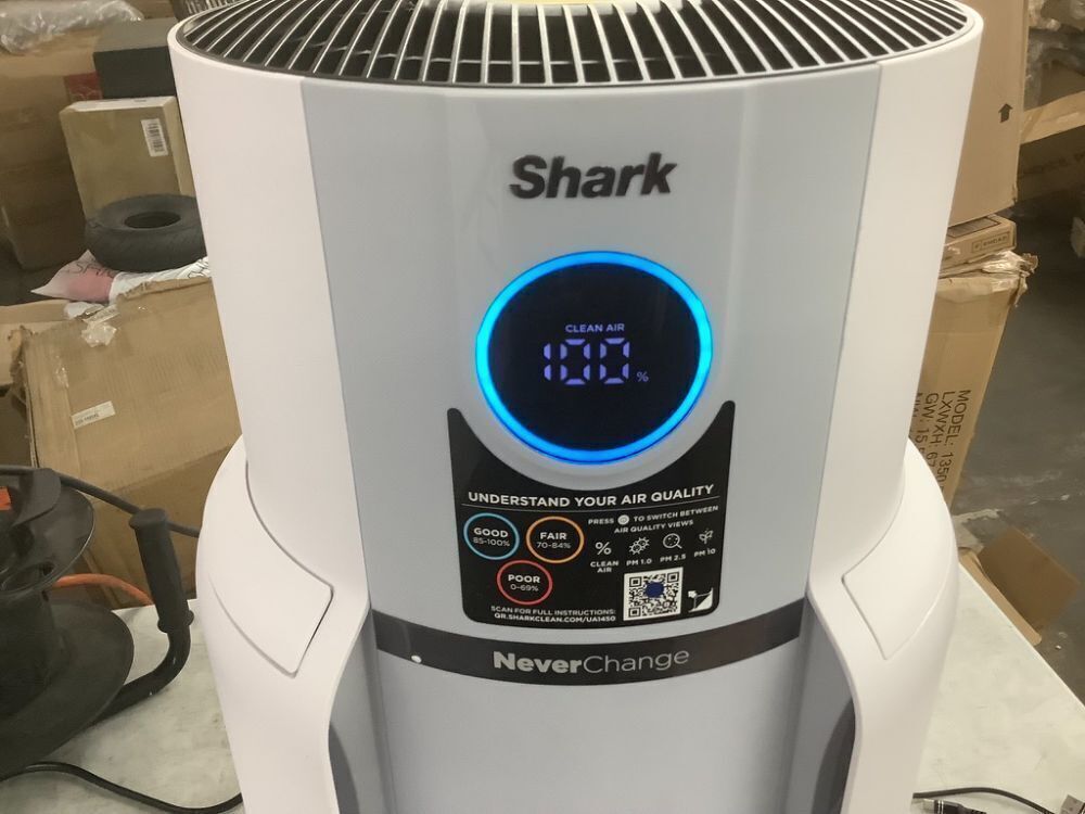 Shark Air Purifier with NeverChange Air Filter Technology, Covers 1400 Sq. ft, Odor Neutralizer and Clean Sense Technology - Image 3 - Lot 200