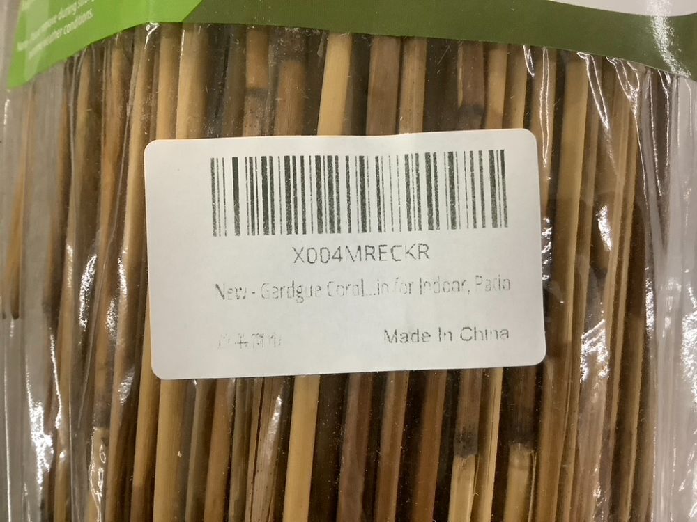 Gardgue Cordless Reed Blinds, 47" W x 71" - Image 5 - Lot 595