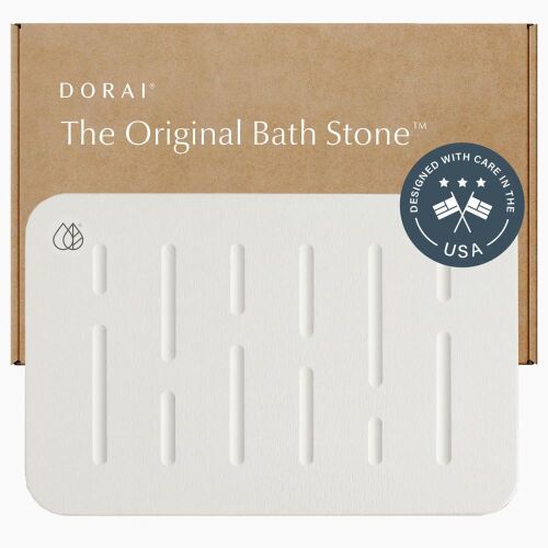 Dorai Bath Stone Mat, 15" x 24" - Lot 295