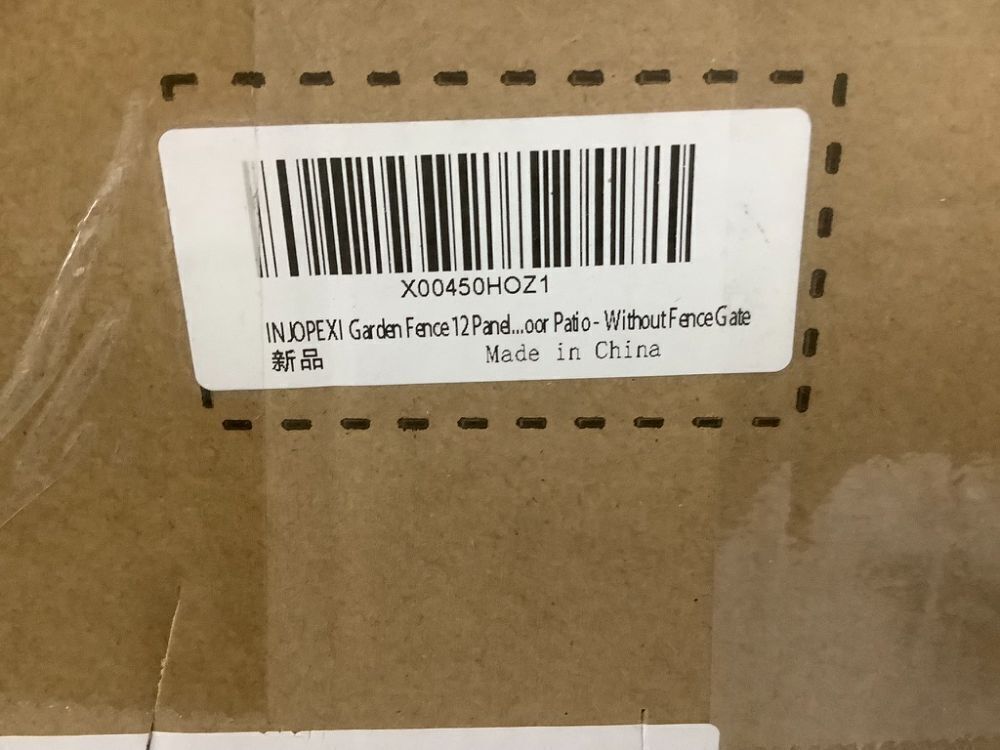 INJOPEXI Decorative Garden Fence 12 Panels - Image 6 - Lot 300