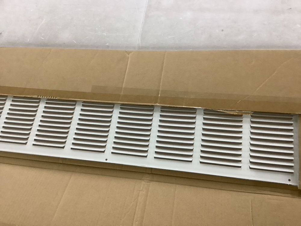 Lot of (2) Return Air Grills, 12" x 34" - Image 1 - Lot 396