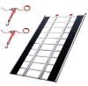 VEVOR Tri-Fold Non-Slip Aluminum Loading Ramp, 85" x 54" - Thumbnail 1
