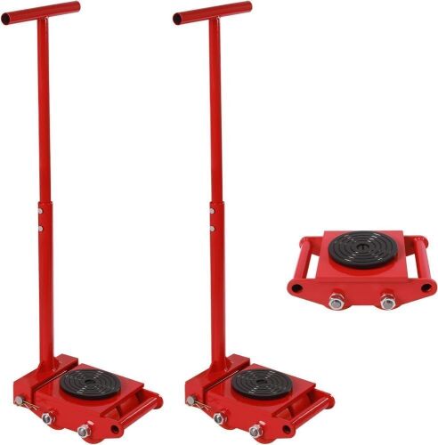 Heavy Duty Industrial Machinery Moving Skate Dolly, 3 pc - Lot 228