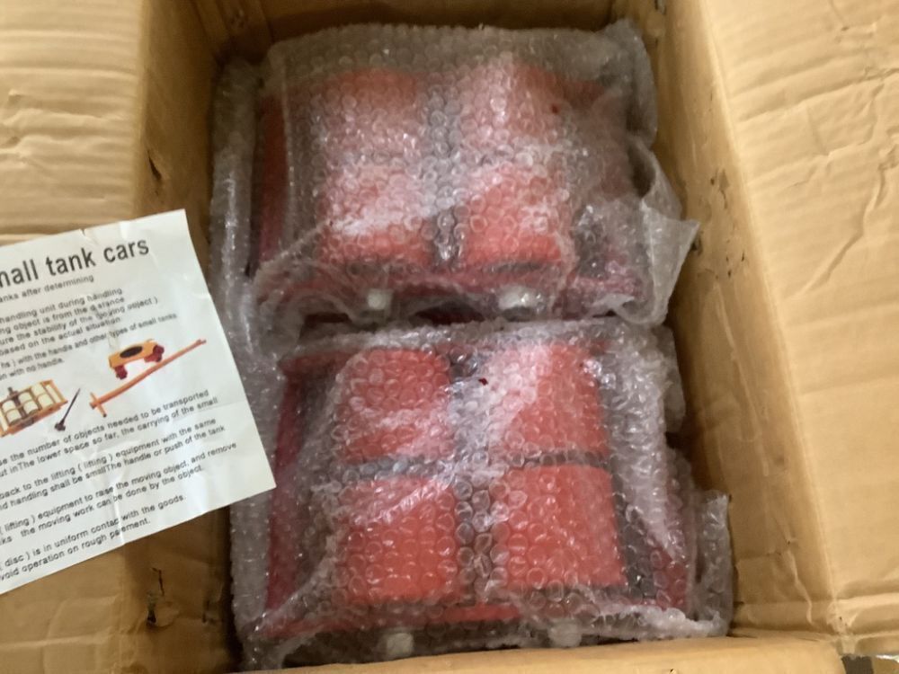 Heavy Duty Industrial Machinery Moving Skate Dolly, 3 pc - Image 4 - Lot 228