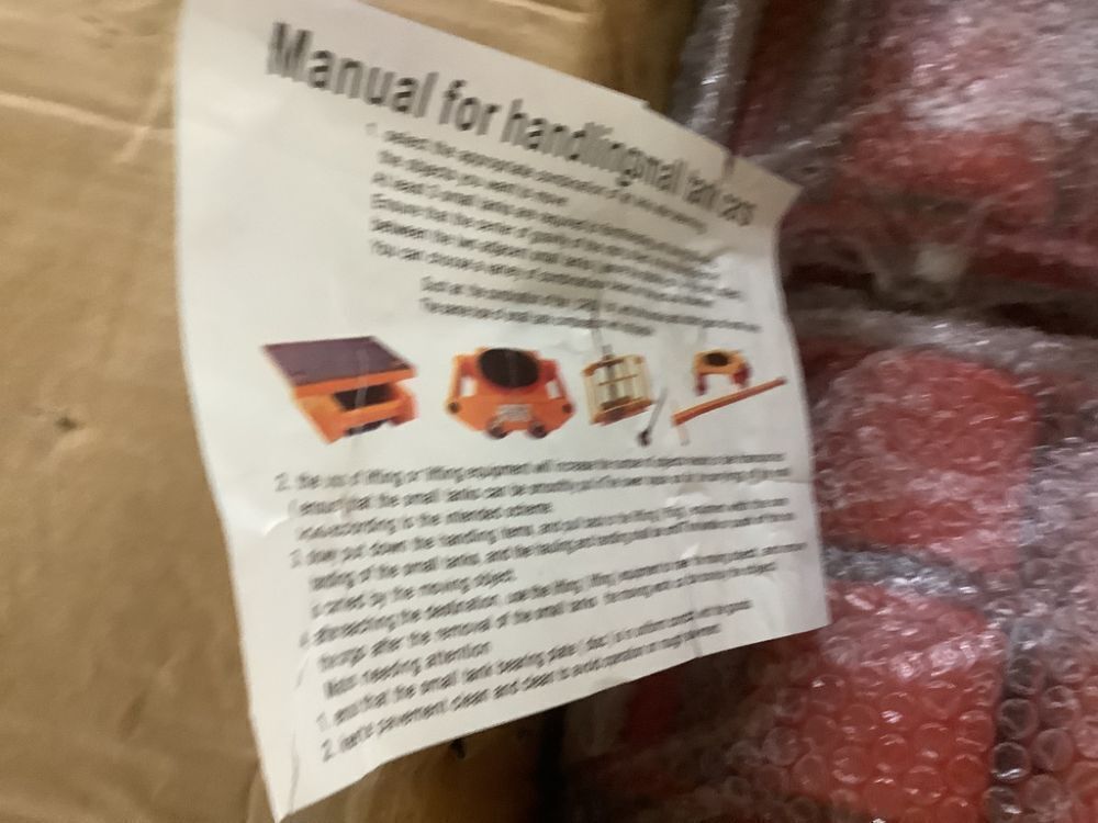 Heavy Duty Industrial Machinery Moving Skate Dolly, 3 pc - Image 7 - Lot 228