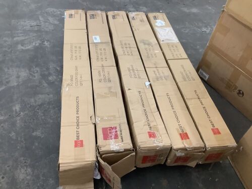 Lot of (5) 10' 3-Tier Patio Umbrellas - Uninspected - Lot 311