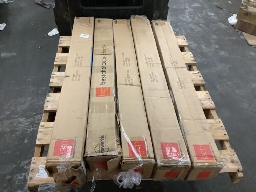 Lot of (5) 7.5' Patio Umbrellas - Uninspected - Lot 313