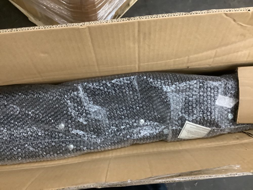 Oversized Padded Zero Gravity Chair, Folding Recliner w/ Headrest, Side Tray - Image 3 - Lot 318