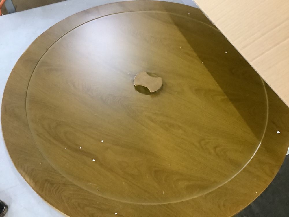 Lava Star 38-Inch Wood Burning Fire Pit with Grill & Lid - Small Dent on Lid - Image 5 - Lot 131