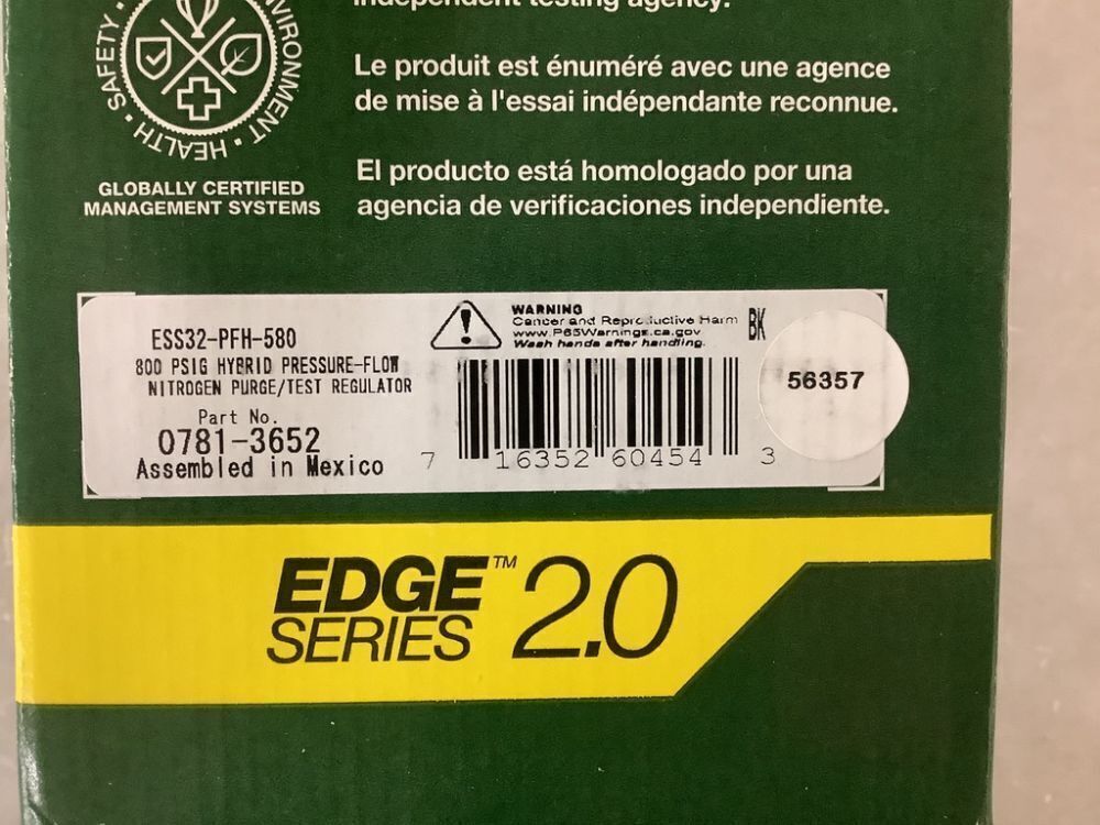 Victor ESS32-PFH-580 Pressure-Flow Hybrid Regulator, Nitrogen Purge - Image 5 - Lot 681