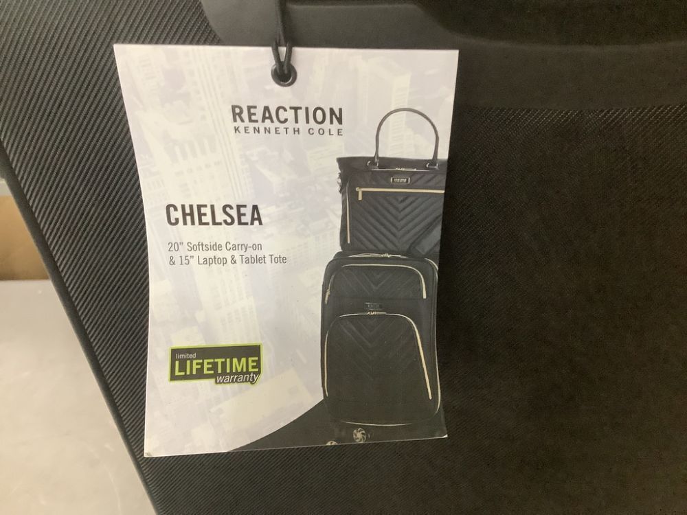 Kenneth Cole Reaction Chelsea 20" Polyester-Twill Expandable Carry On and Tote Bag - Image 7 - Lot 109