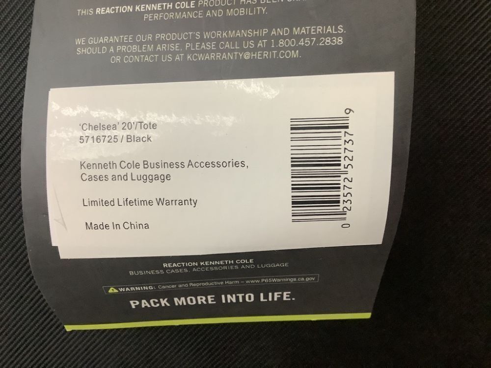 Kenneth Cole Reaction Chelsea 20" Polyester-Twill Expandable Carry On and Tote Bag - Image 8 - Lot 110