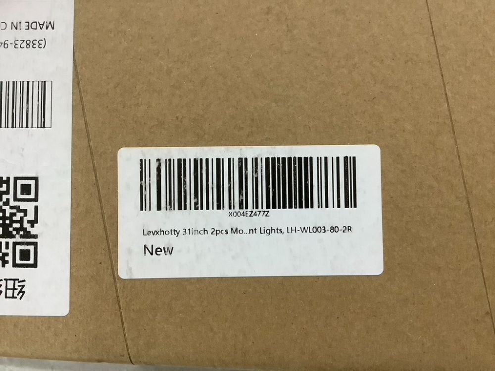 Levxhotty 31inch Modern Outdoor Dimmable Wall Light, 4.33 Inch Wide, 2 pc - Image 7 - Lot 201